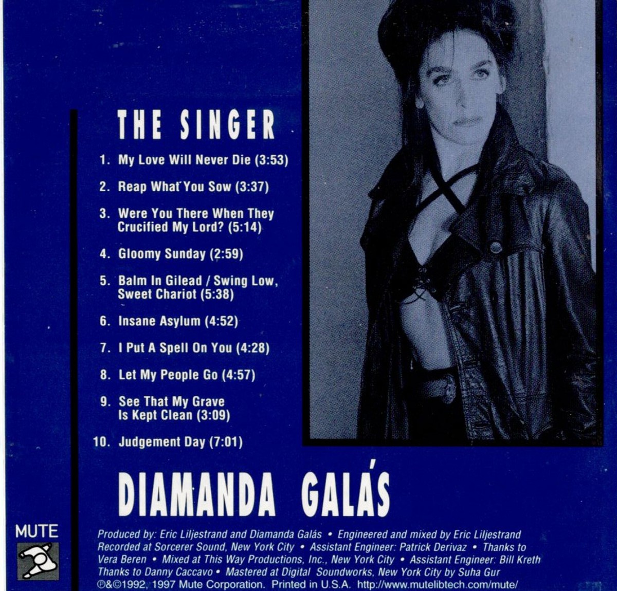 DIAMANDA GALAS - THE SINGER - CD | eBay