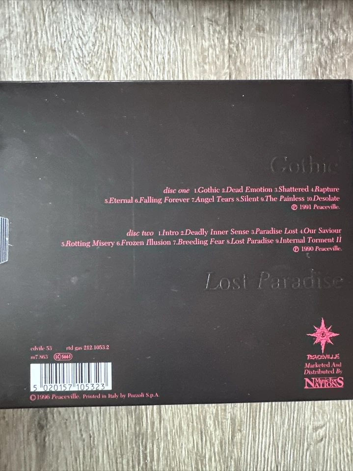 Paradise Lost - Gothic / Lost Paradise - Bild 2 von 4