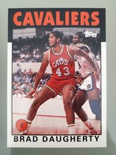 1992-93 Topps Archives 1986 Brad Daugherty Rookie #78 Cleveland Cavaliers NBA