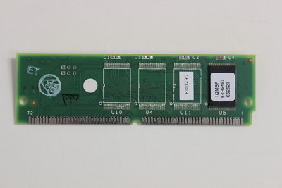 IBM 54H5463 90H0516 1/2MBF 500K/2/4 MB FLASH 72 PIN SIMM 4317 NETWORK PRINTER 17