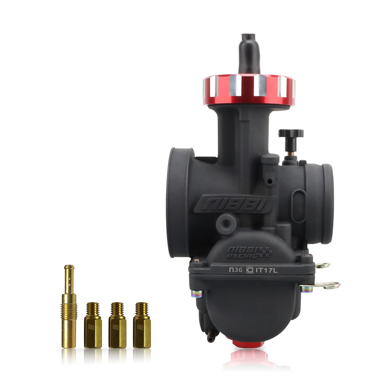 NIBBI Racing Carburetor PWK 36mm w/ Jets For KAWASAKI SUZUKI ATV
