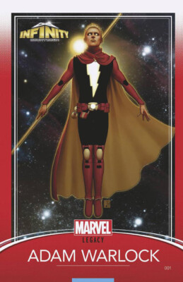 INFINITY COUNTDOWN: ADAM WARLOCK #1 TRADING CARD VARIANT (2018) VF/NM MARVEL