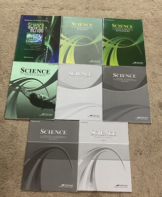 Abeka 7th Grade Science Order and Design Study Set Of 8