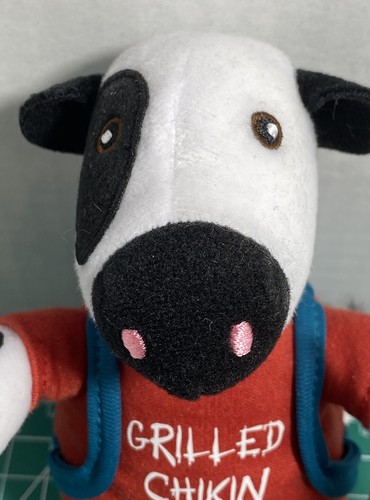 Chick Fil A Stuffed Toy Promo Cow “Grilled Chickin Gits A+”,backpack & Book, New - Picture 3 of 10