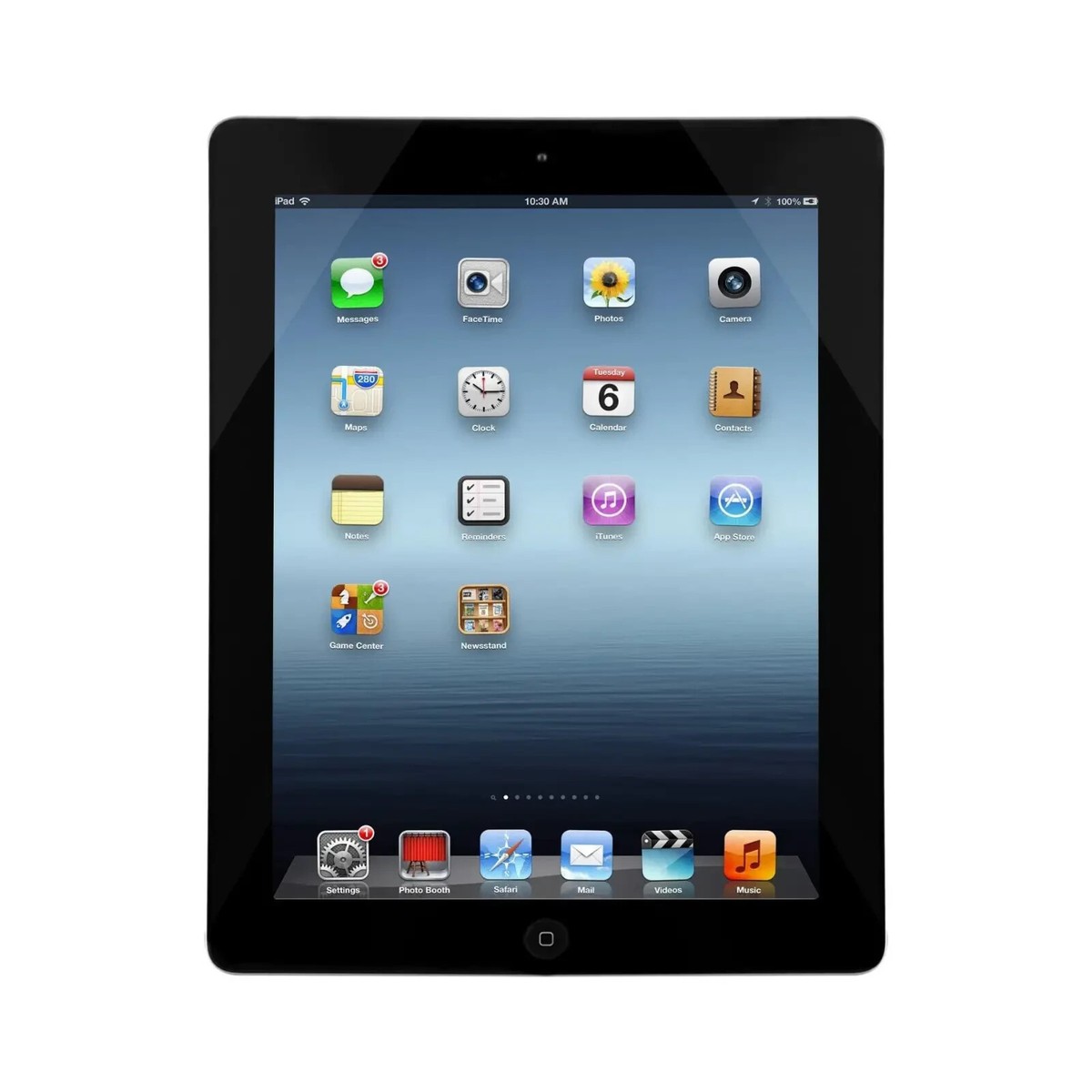その他 APPLE iPad IPAD WI-FI 16G 2012/11 BK Apple iPad 4th Generation 9.7 Inch Tablet Wifi 16GB Storage Black