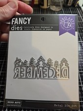 Hero Arts Fancy Dies Set December Winter Sentiment