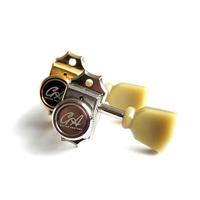 Guitar Anatomy Pro Locking Tuners–Vintage Tulip Machine Heads Les Paul SG ES 3x3