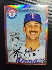 2023 Topps Chrome Platinum Nathaniel Lowe Base Rose Gold Refractor 31/75
