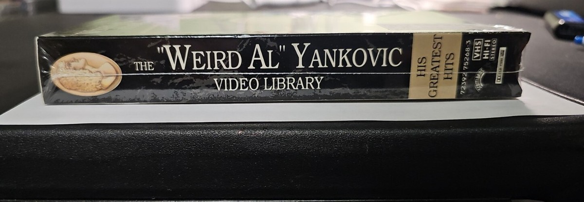 その他 VHS Yankovic Weird Al Yankovic 72392752683 SCOTTIBROS /00300 The Weird Al Yankovic Video Library His Greatest Hits Vhs