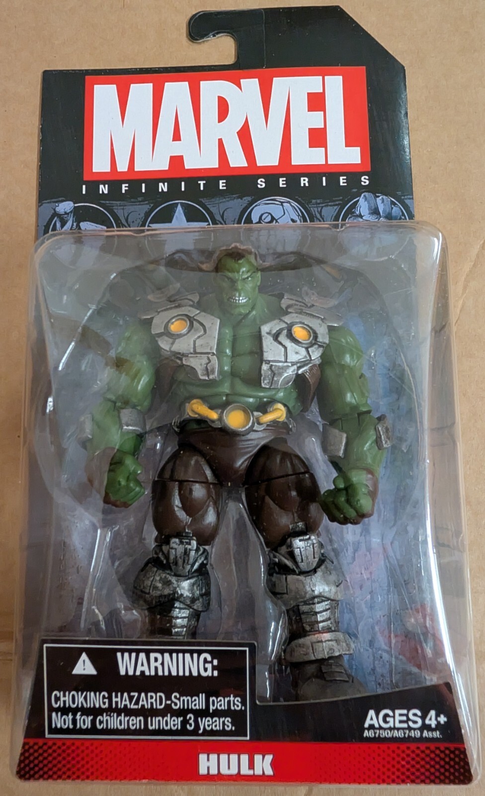 Marvel Avengers Infinite 3.75"" Series Platinum Hulk Action Figure