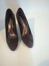 Via Spiga Gray Suede High Heel woman's size 8.5M