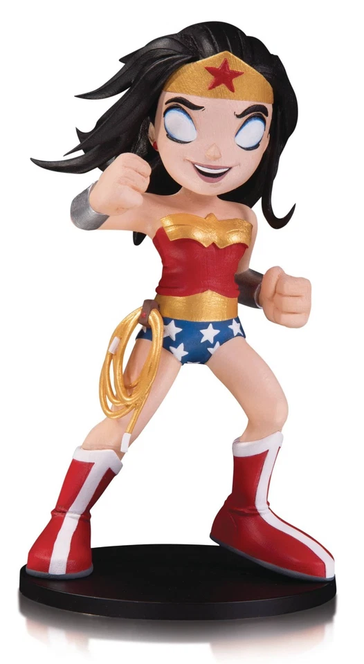 SIGNED Wonder Woman DC Collectibles Artist Alley Chris Uminga Vinyl Figure Print - Image 3 of 4