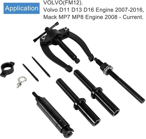 Injector Sleeve Remover/Installer For Volvo (FM12) Truck Mack Truck D11 D16 D13 - Picture 4 of 20