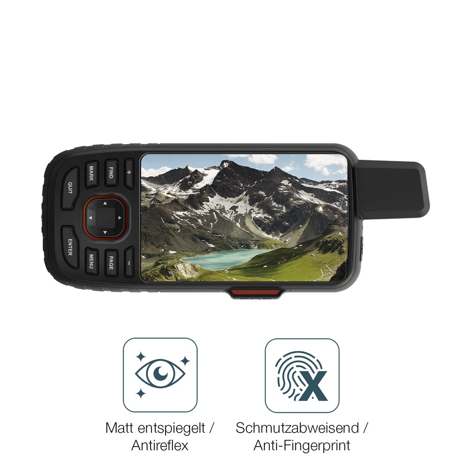2x Film de protection d'écran pour Garmin GPSMAP 66i protecteur antireflet dipos - Photo 4/4