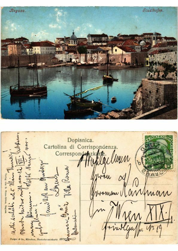 CPA AK CROATIA DUBROVNIK - RAGUSA (570856