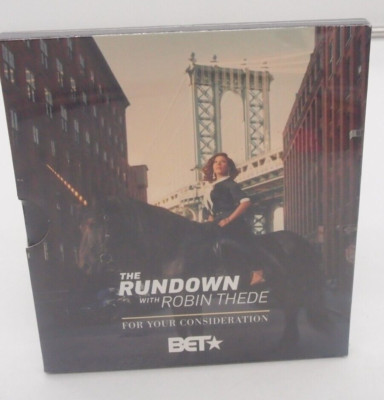 The Rundown With Robin Thede (DVD, 2017, FYC Promo, BET) Brand New Sealed