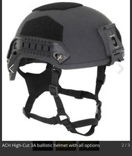 Covert Armor Level IIIA Ballistic Helmet Sz Large