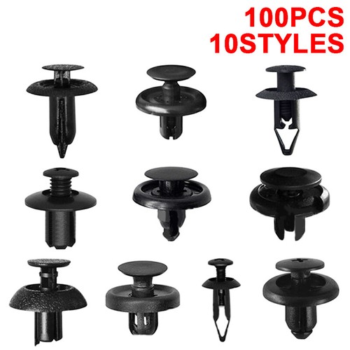 50x Auto Stoßstangen Clips Mercedes - 7mm Nieten Für Radlauf & Verkleidungen