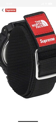 G-shock×Supreme×The Northface Black Supreme x The North Face G-Shock Watch Black Brand New FW22