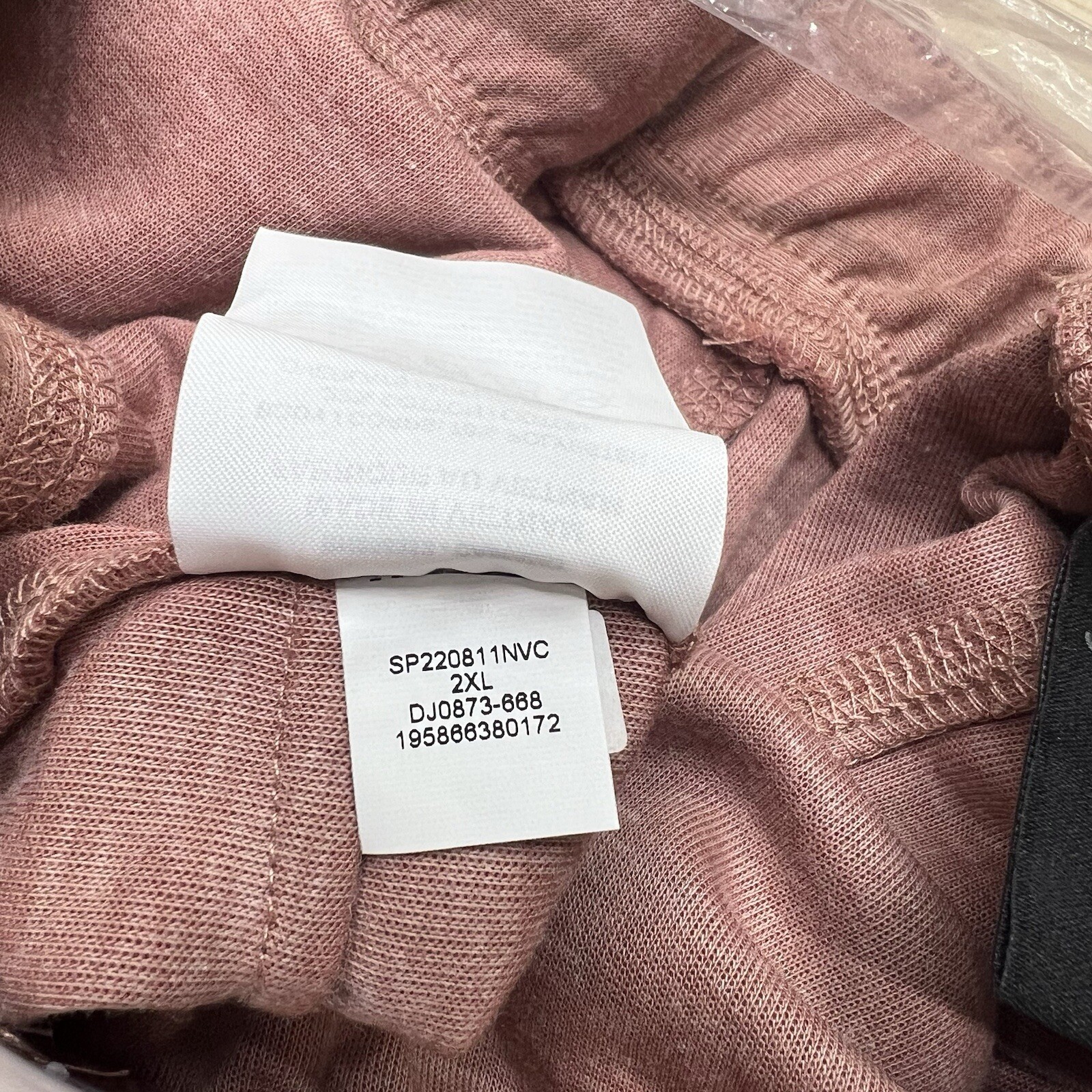 NEW XXL Jordan Dri Fit Statement Fleece Track Pants Slim Fit Coral DJ0873-668 thumbnail 11