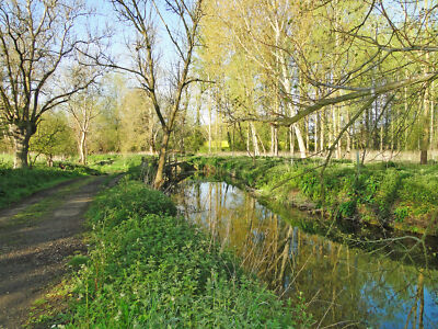 Foto 6x4 Annäherung an die Ford bei Brandeston Der Fluss verläuft unter einem Fuß c2021