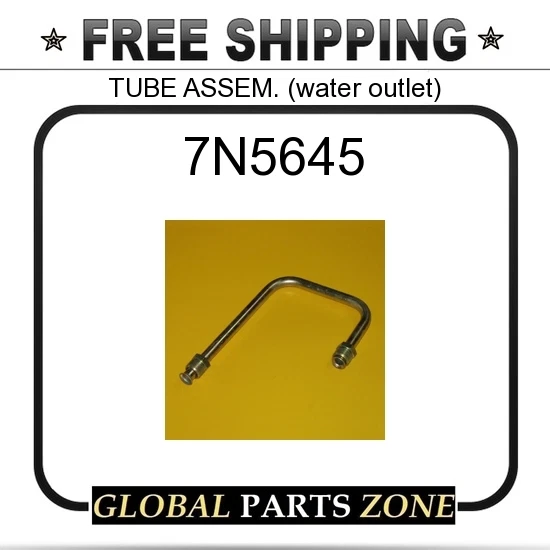 7N5645 - TUBE ASSEM. (water outlet) 3783984 for Caterpillar (CAT  