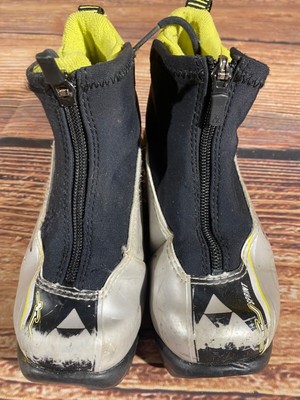 Fischer XJ Kids Sprint Cross Country Classic Ski Boots Size EU30