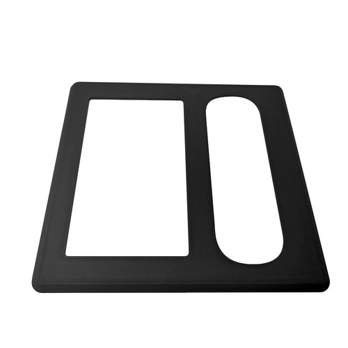 Radio Relocation Double Din Trim Bezel Bracket For 90-1993 Fox Body Mustangs US - Picture 4 of 8