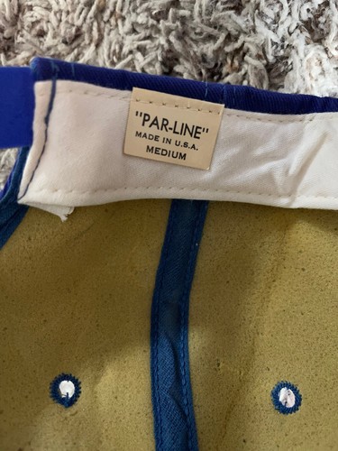 Cappello snapback vintage anni 80 90 Alaska Par-Line schiuma blu USA vintage nuovo senza etichette - Foto 7 di 7