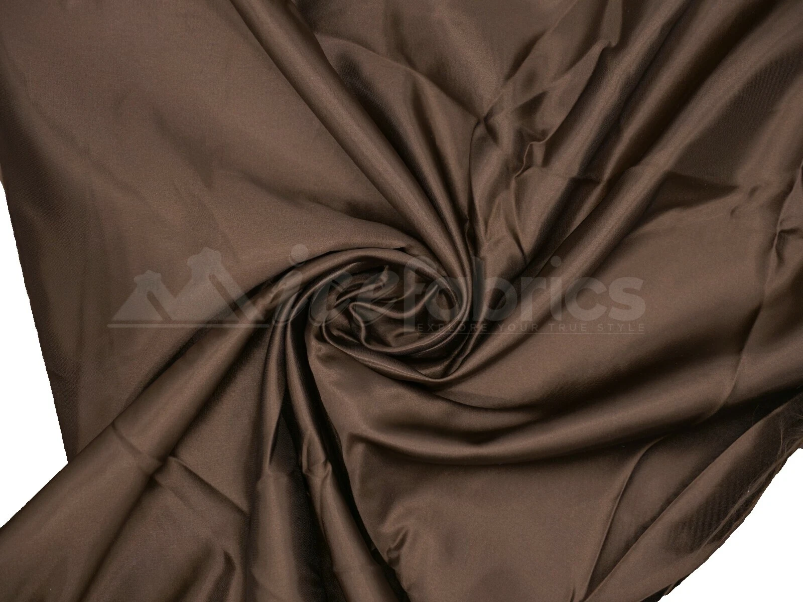 Satin Brown Apparel-Loungewear Craft Fabrics