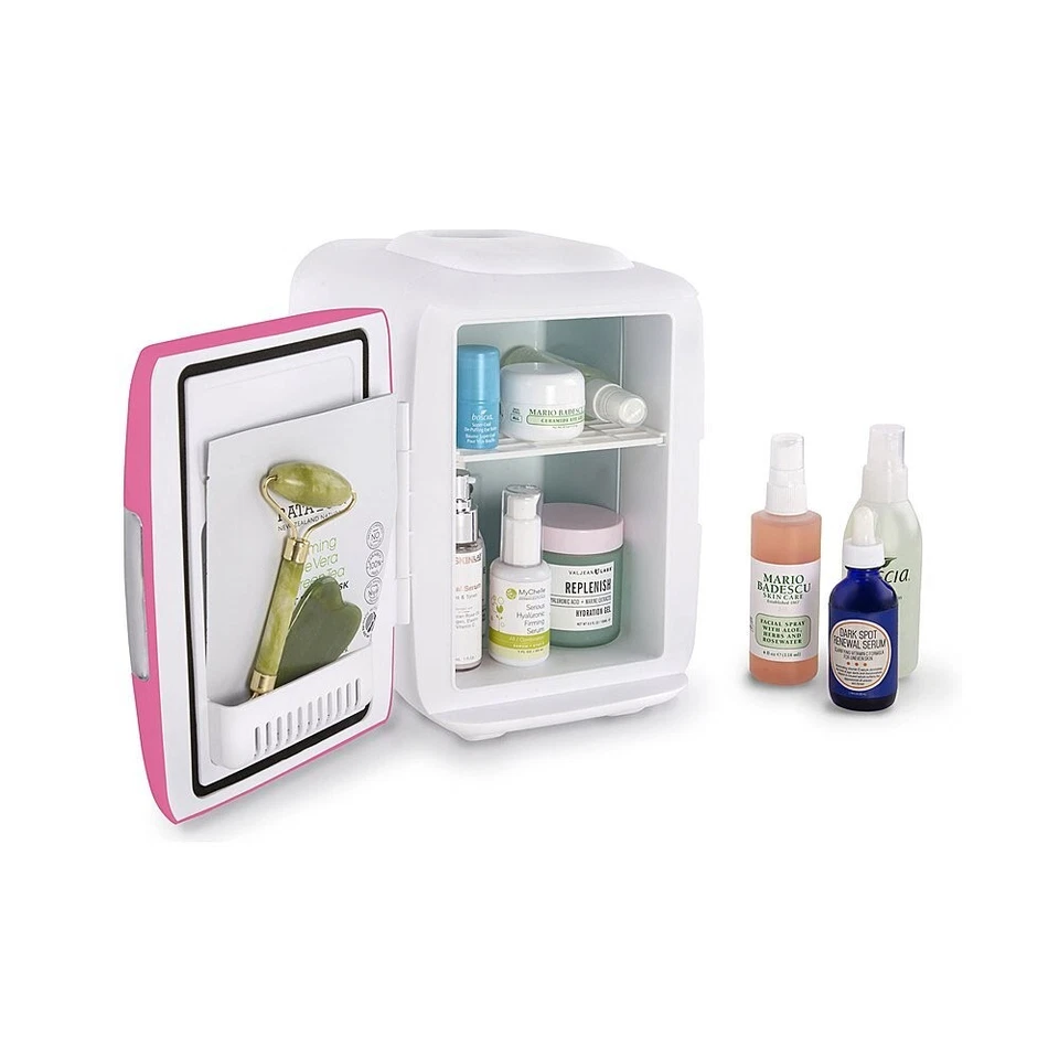 Cooluli Skincare Mini Fridge for Bedroom - Car, Office Desk & Dorm Room - - Image 2 of 4