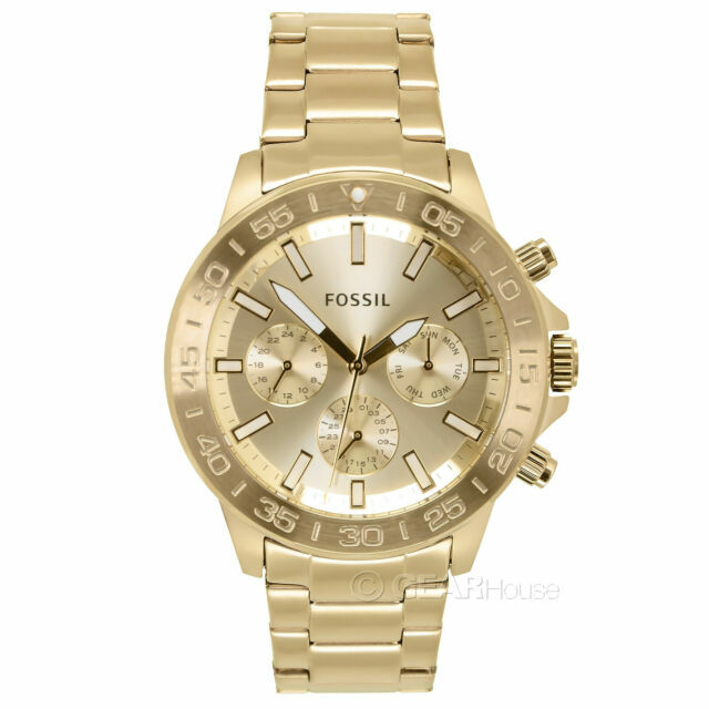 Fossil BQ2588 Bannon Men's Gold Watch 