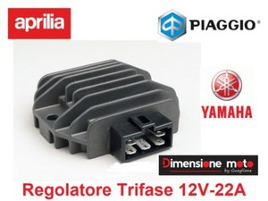 NUOVO REGOLATORE DI TENSIONE 58090R YAMAHA MAJESTY 250 DX 1998 1999 2000