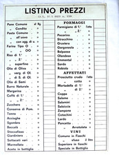 TARGA PUBBLICITARIA VECCHIA INSEGNA CIBO NEGOZI ALIMENTARI IDEA ARREDO VINTAGE