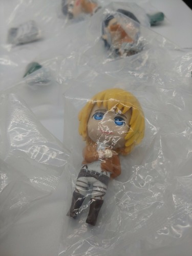 Set of 6 - Attack On Titan Megahouse Petit Chara Land Figurine Anema Manga 2018 - Picture 3 of 10