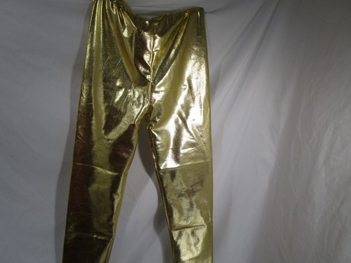 Sheecute 2 Pair Black And Gold Leggings Girls 130 - Picture 6 of 9