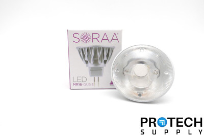 Soraa MR16-GU5.3 LED Bulb 2700K 12V 7.5W 0.75A SM16-07-10D-927-03 with WARRANTY