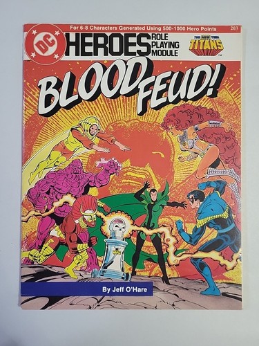 DC Heroes RPG Modules, Blood Feud, Lights Camera Kobra, Titans Outsiders - Picture 2 of 7