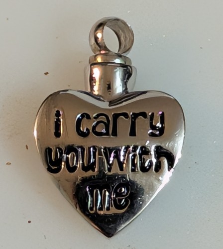 NEW Heart Urn pendant For Ashes Cremation Jewelry Pendant Keepsake Memorial