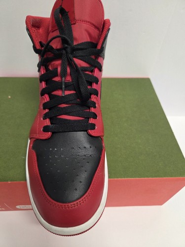 Air Jordan 1 Mid 'Reverse Bred' 2022 (Men's 10) 554724-660 NO BOX - Picture 6 of 8