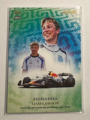 Liam Lawson Topps F1 Eccellenza 2025 Trionfo Rookie VCARB Racing Bulls