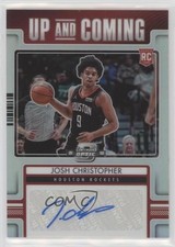 2021-22 Panini Contenders Optic Up and Coming 113/149 Josh Christopher Auto 00gy