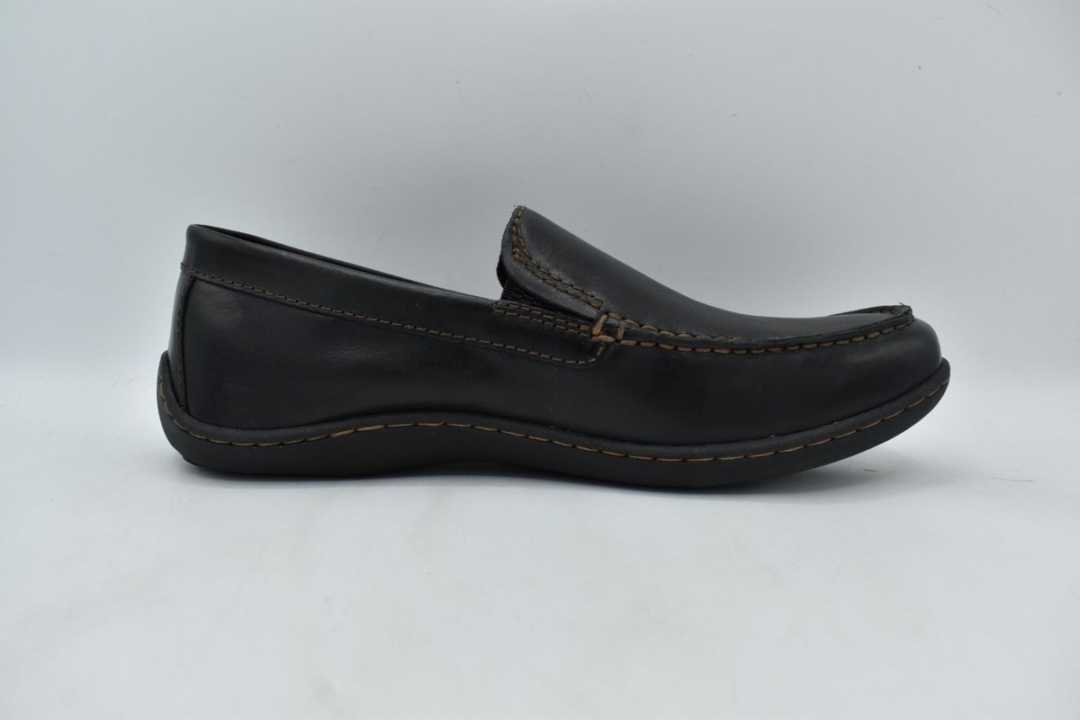 Born Mens Size 13 Caleb Black Full Grain Leather Slip On  display picture 1