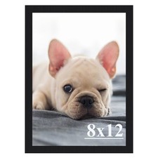 RUN HELIX 8x12 Picture Frames,Simple Designed Photo 8x12-1pack, Black