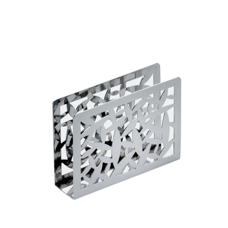 Alessi - MSA08 - Cactus!, Paper napkin holder - in 18/10 S/S mirror polished