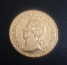 Retro Oliver Cromwell 1656 Broad (20 Shillings). Souvenir Gap Filler.