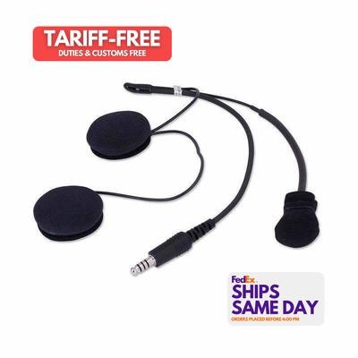 Rugged Radios HK-IFSP, Helmet Kit Imsa 4C Plug W/ Helmet Speakers Performance Pa