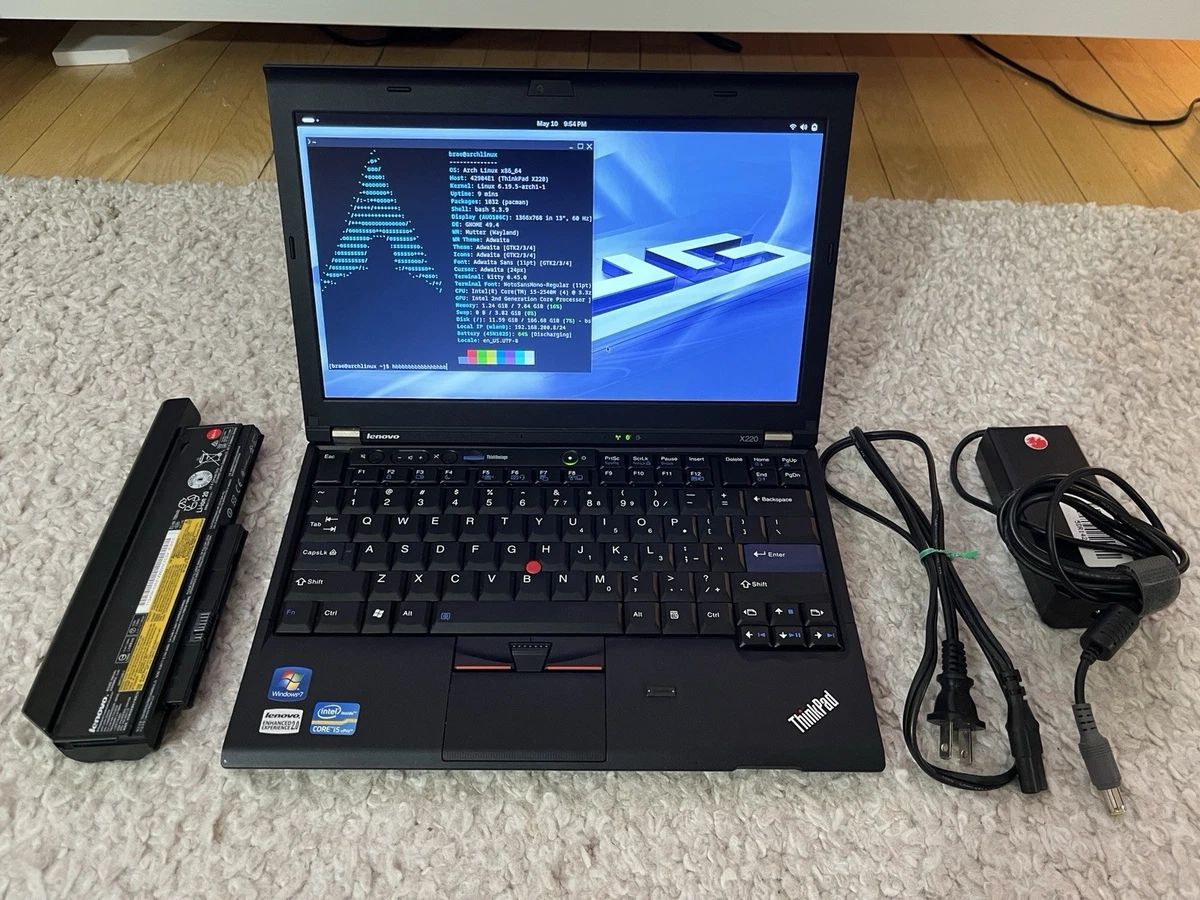Preços baixos em Notebooks Lenovo ThinkPad X220 PC/Laptops | eBay