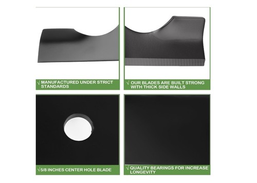 42 Zoll Deck gekerbtes Mähmesser für Ariens Zoom Gravely ZT Zero Turn Mäher - Bild 4 von 9