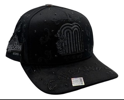 Hugo Boss Men s Black Embroidered Logo Adjustable Baseball Cap One Size